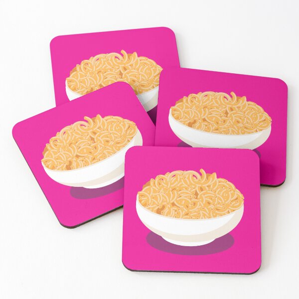 Item preview, Arte pop de macarrones con queso designed and sold by La Cartoonista.