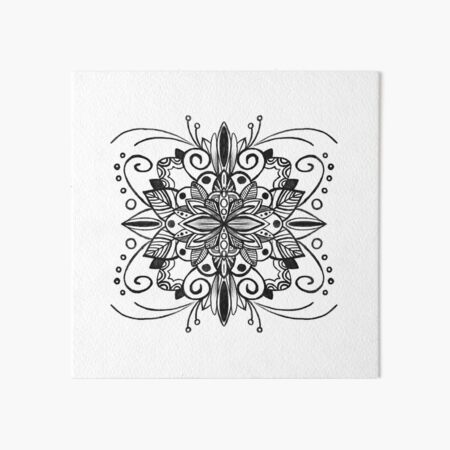 Centered Art Board Print