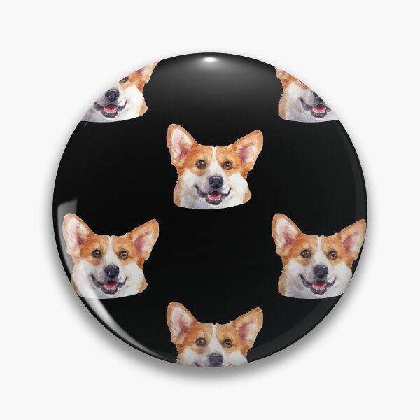 Item preview, pembroke welsh corgi funny cute face mask gift designed and sold by alaechamlal.