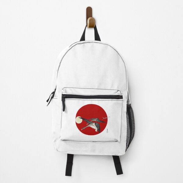 Item preview, Japanese Flag - Wild Geese Flying at Full Moon designed and sold by weavernap.