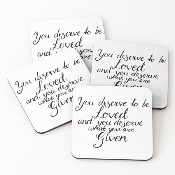 Item preview, You deserve to be loved Florence + Machine Delilah designed and sold by hannahrosesmith.