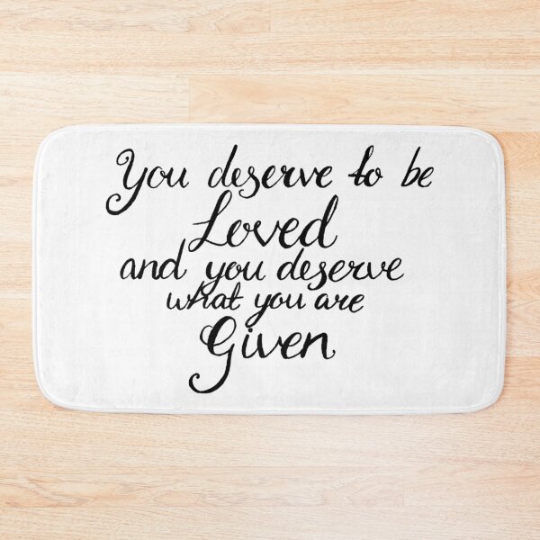 Item preview, You deserve to be loved Florence + Machine Delilah designed and sold by hannahrosesmith.