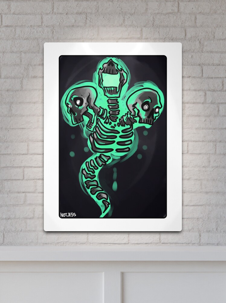 Wither Storm Illustration Minecraft Metal Print for Sale by