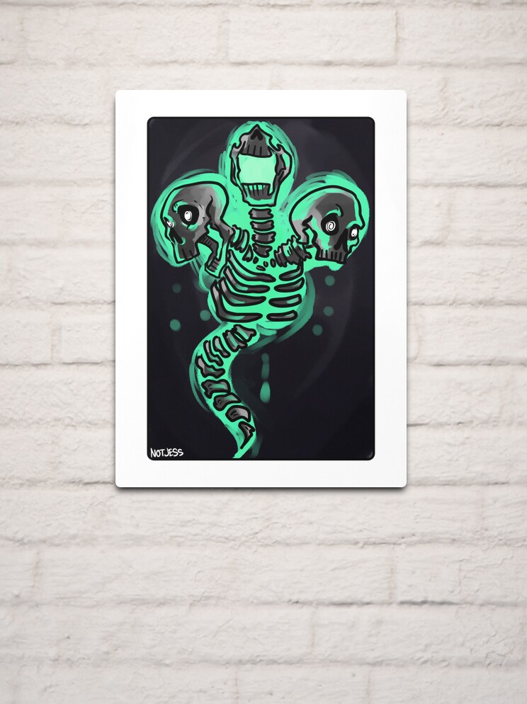 Wither Storm Illustration Minecraft Metal Print for Sale by