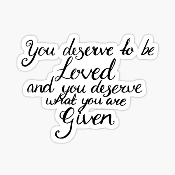 Item preview, You deserve to be loved Florence + Machine Delilah designed and sold by hannahrosesmith.