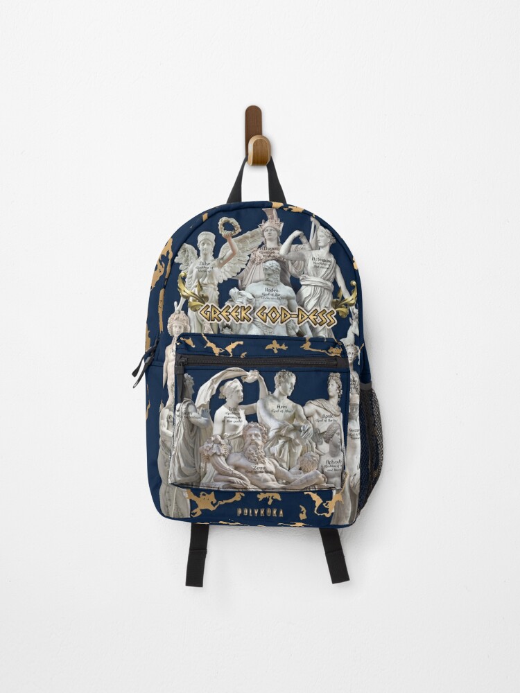 Greek Gods - Greek Gods Backpack by POLYKOKA