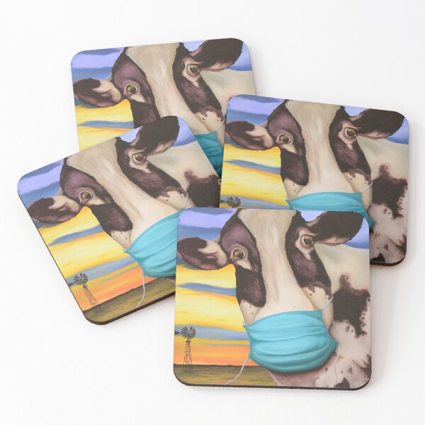 Item preview, Cowvid 19 designed and sold by LeahSaulnier.