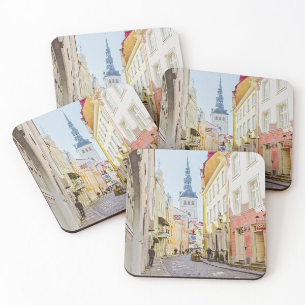 Item preview, Pastel Streets of Tallinn, Estonia designed and sold by Rebecca Li.