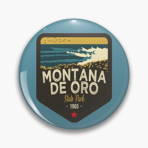 Item preview, California Treasures Badge #6 of 10 - Montana De Oro State Park designed and sold by mp2262.