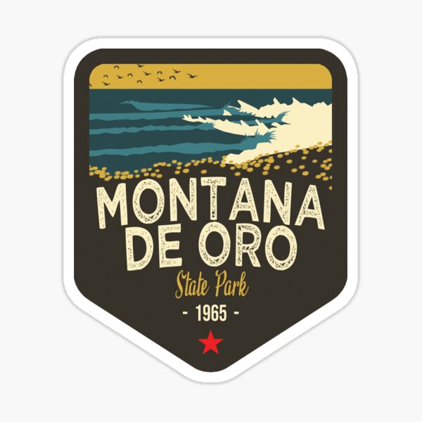California Treasures Badge #6 of 10 - Montana De Oro State Park Sticker