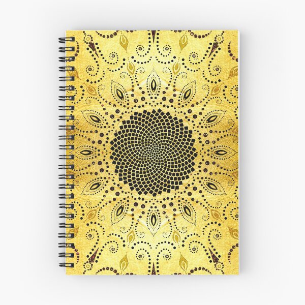 Item preview, Sunflower, Seed, Fibonacci, Spiral, Phi, Math, Mandala designed and sold by nitty-gritty.