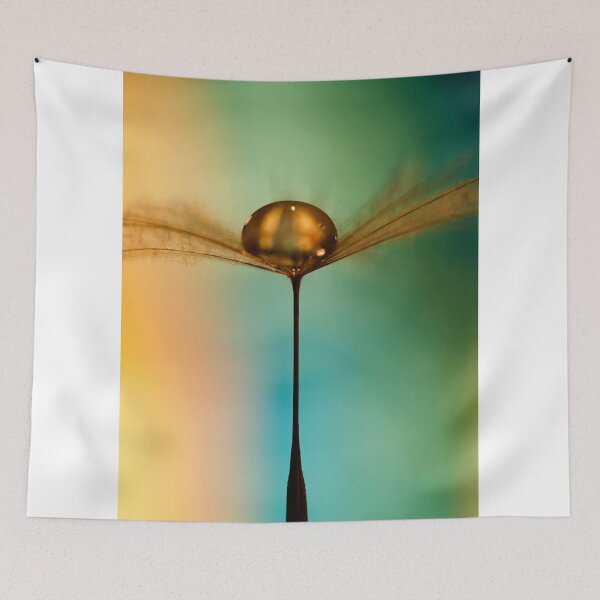 Item preview, Flight Of The Teardrops Turquoise & Mustard II designed and sold by IanDonCrockett.