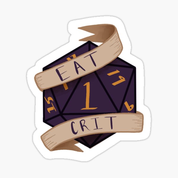 Aperçu de l'œuvre Eat Crit (Échec critique) créée et vendue par elizabitty96.