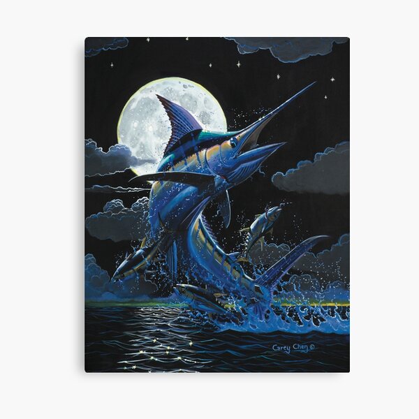 Marlin Moon Canvas Print