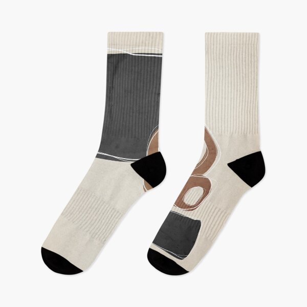 Item preview, Retro Abstract Design in Cinnamon and Charcoal Gray designed and sold by simplydesignart.