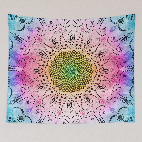 Item preview, Sunflower, Seed, Fibonacci, Spiral, Phi, Math, Mandala designed and sold by nitty-gritty.