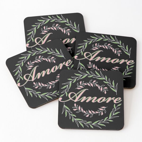 Item preview,  Amore black designed and sold by Graphicganga.