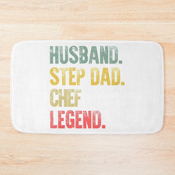 Item preview, Funny Men Vintage T Shirt Husband Step Dad Chef Legend designed and sold by Bendthetrend.