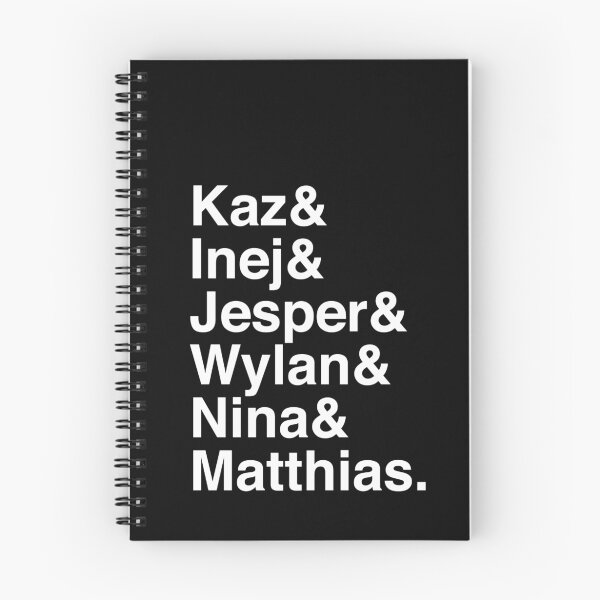Item preview, Kaz & Inej & Jesper & Wylan & Nina & Matthias. (Six of Crows Inverse) designed and sold by Kitmagic.