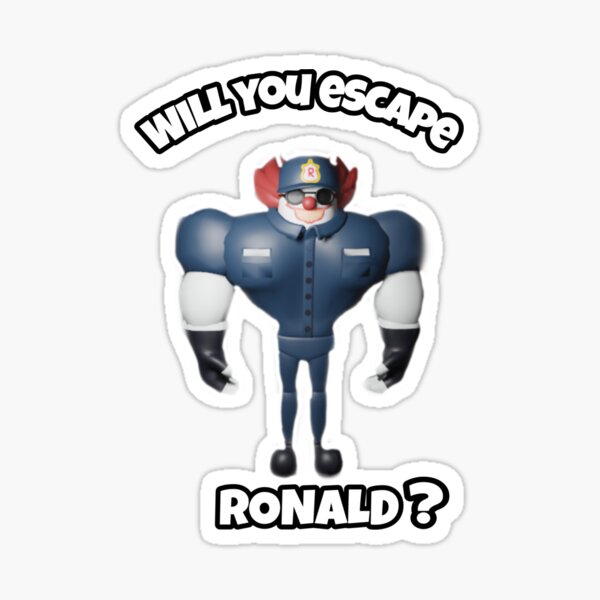 Ronald Roblox Stickers Redbubble - karina and ronald roblox adopt me