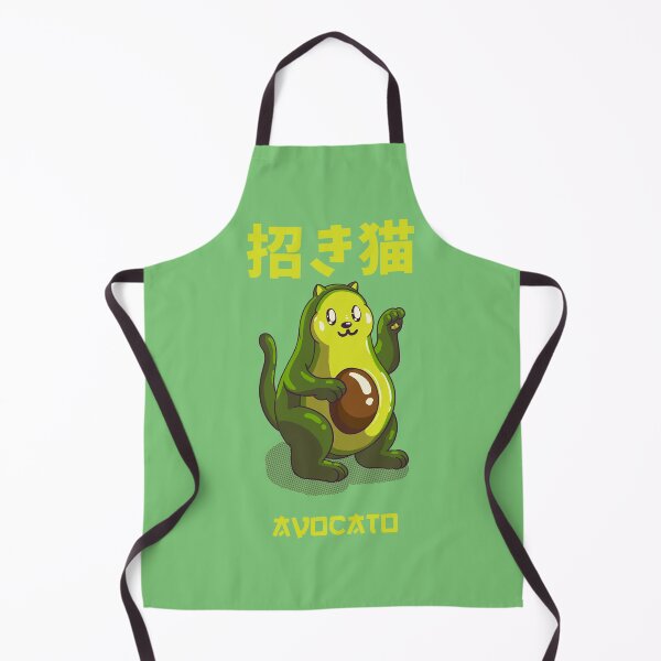 Item preview, Maneki Neko Avocato - Funny Combo Avocado Cat - Reusable Facemask, Washable Face Cover, Wall Art, T Shirt Design designed and sold by Any Color Designs.