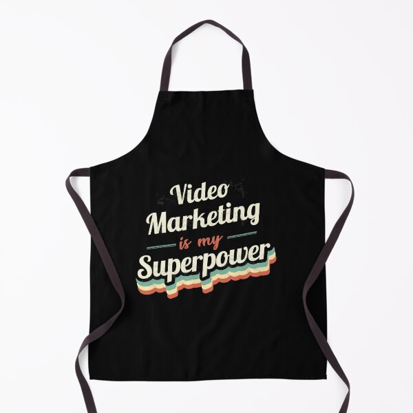 Item preview, Video Marketing is my Superpower  designed and sold by Custom365.