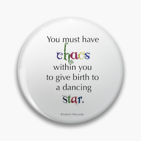 Item preview, Friedrich Nietzsche - Dancing Star designed and sold by TheCurators.