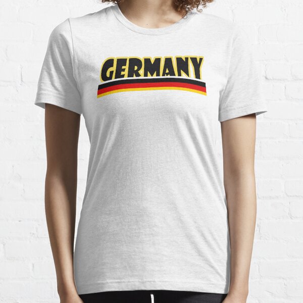 Deutsches Hemd mit der Flagge Deutschlands Essential T-Shirt