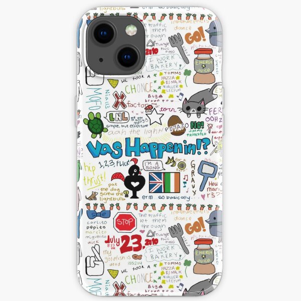 one direction - inside jokes iPhone Soft Case