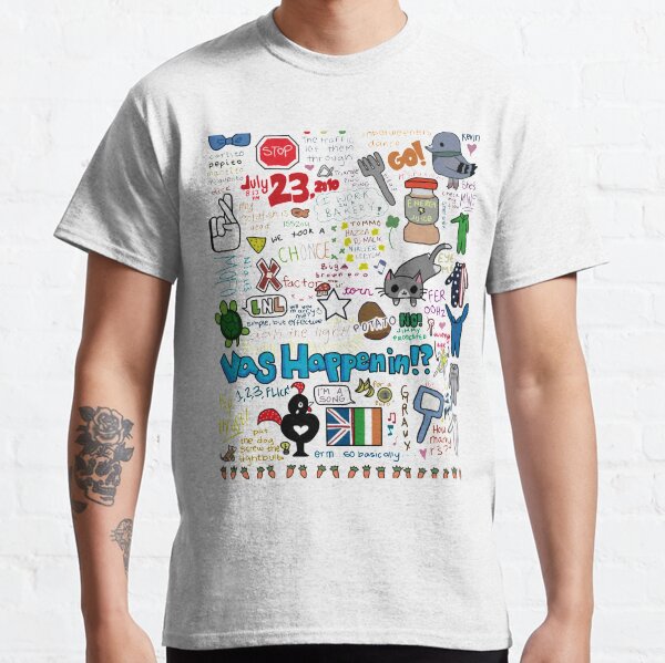 one direction - chistes internos Camiseta clásica
