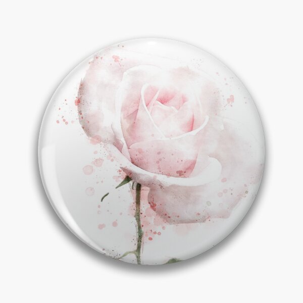 Item preview, pink rose painting designed and sold by GeoffBeattie.