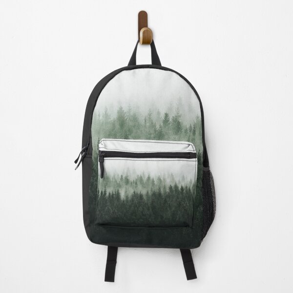 Item preview, High And Low // Should Be A Fine Misty Fairytale Wilderness Forest With Cascadia Trees Covered In Magic Light And Fog designed and sold by Tordis Kayma.