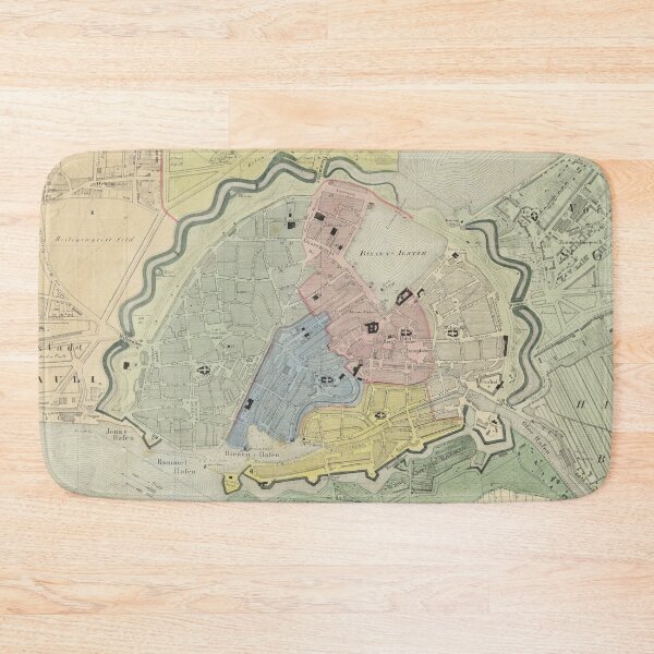 Item preview, Vintage Hamburg Germany Map (1836) designed and sold by BravuraMedia.