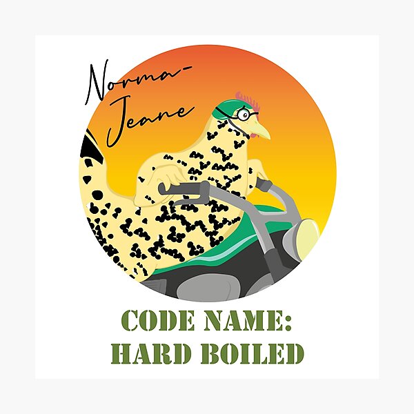 Norma-Jeane - Code Name: Hard Boiled Photographic Print