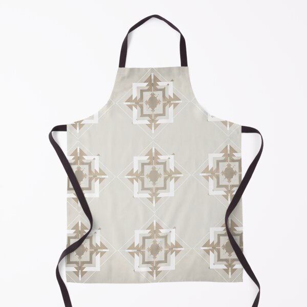 Item preview, Ivory, Soft Neutrals and Taupe Mosaic Pattern designed and sold by simplydesignart.