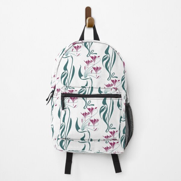Item preview, Fuchsia Nouveau (variation on white) designed and sold by implexity.
