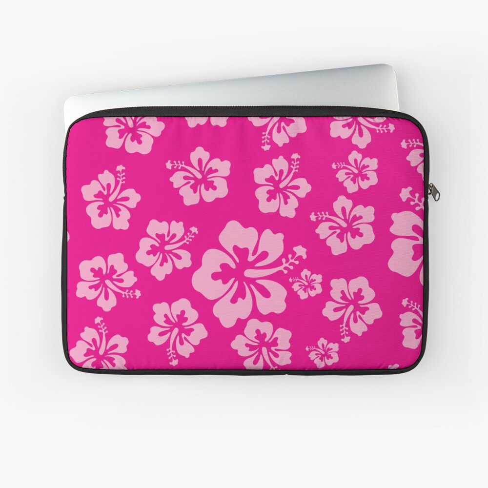 Hawaiian Hibiscus Floral Tropical Flower Palm Leaves Pattern Print Premium Backpack main image 1