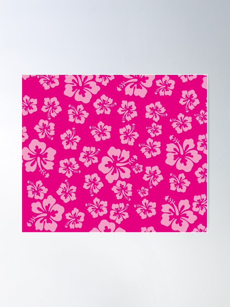 Houston Astros Pink Yellow White Hibiscus Pattern Tropical