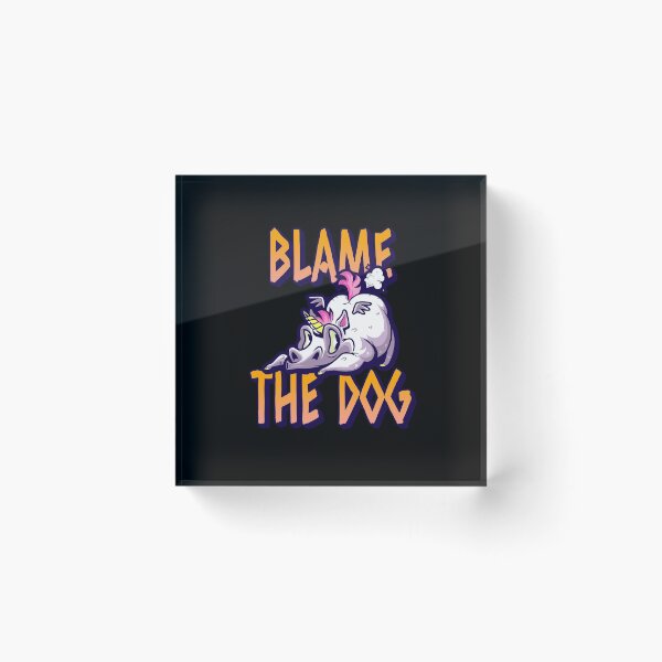 Item preview, Farting Unicorn: Blame the Dog designed and sold by friendlyspoon.