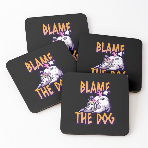 Item preview, Farting Unicorn: Blame the Dog designed and sold by friendlyspoon.