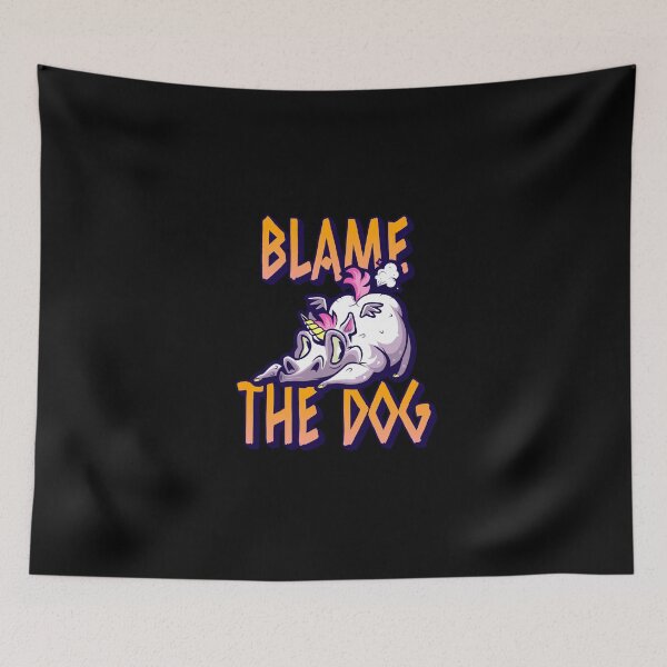 Item preview, Farting Unicorn: Blame the Dog designed and sold by friendlyspoon.
