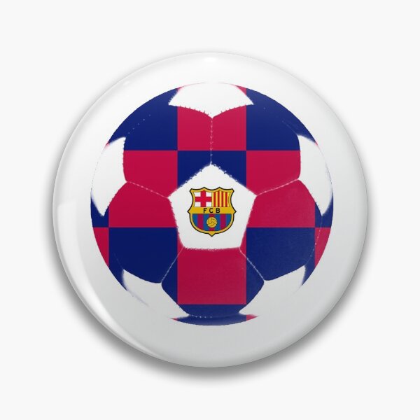 Item preview, FC Barcelona Ball Sticker  designed and sold by Allison Welch.