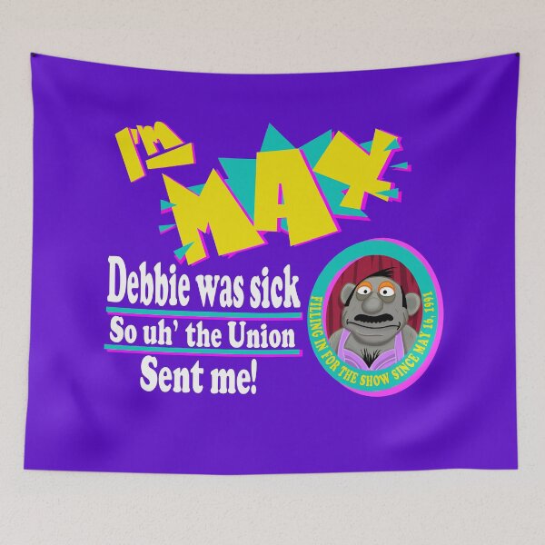 Item preview, Max from the Union Muppet*Vision designed and sold by WedFanBlog.