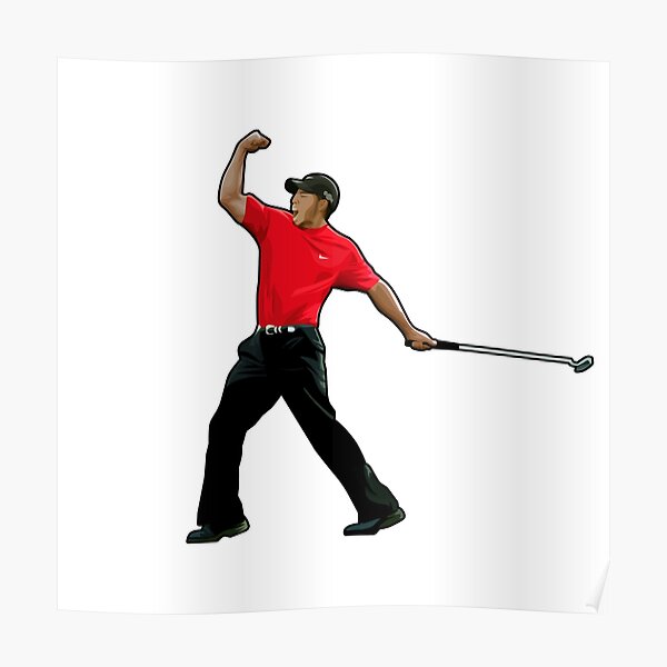 Tiger Masters Golf Legeds Poster