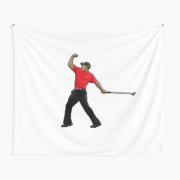 Tiger Masters Golf Legeds Tapestry
