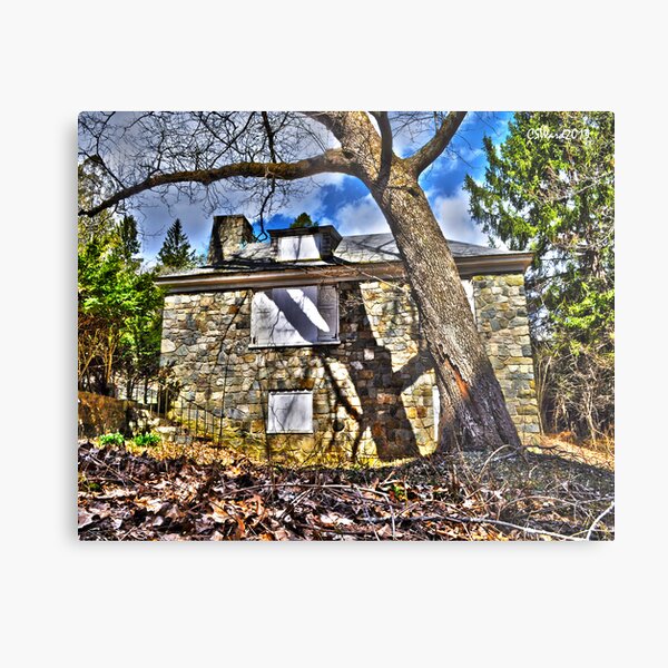 "Lean on Me, When You're Not Strong" Metal Print