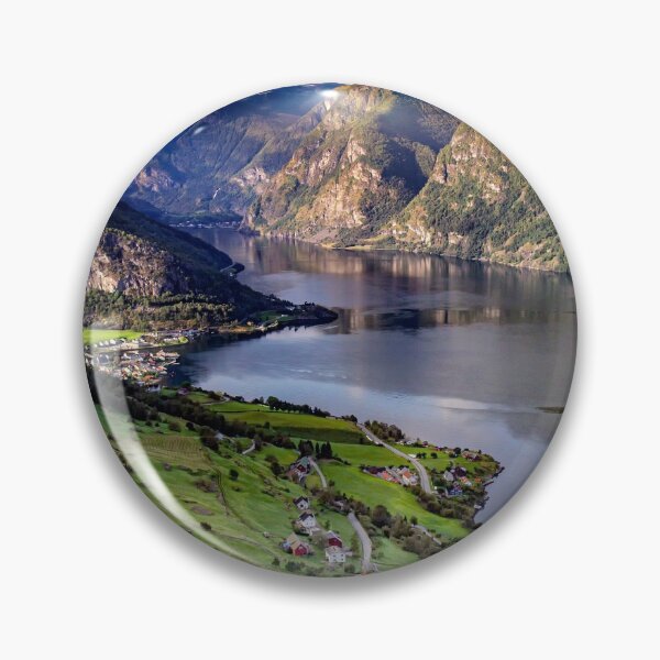 Item preview, Aurlandsfjord Above Flåm - Norway designed and sold by Kathy Weaver.