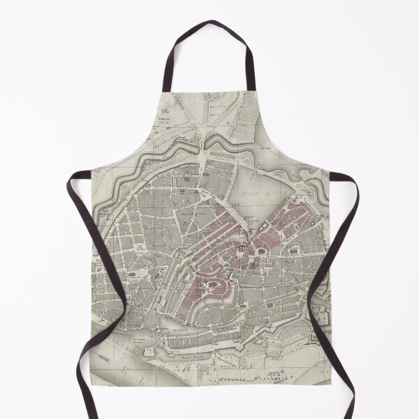 Item preview, Vintage Hamburg Germany Map (1842) designed and sold by BravuraMedia.