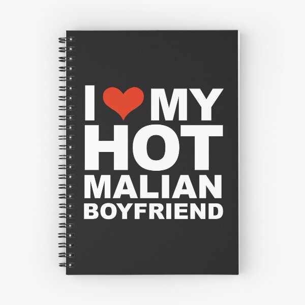 Item preview, I Love my hot Malian Boyfriend Valentine's Day Mali designed and sold by losttribe.