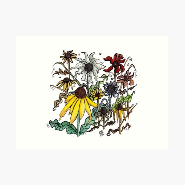Flower Series #6 Art Print